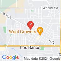 View Map of 245 H Street,Los Banos,CA,93635
